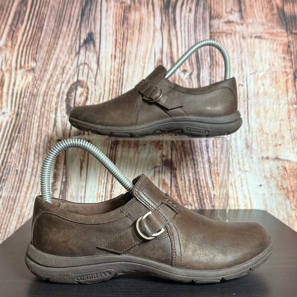 Merrell Dassie Stitch Buckle Slip On Shoes Womens Sz 6.5